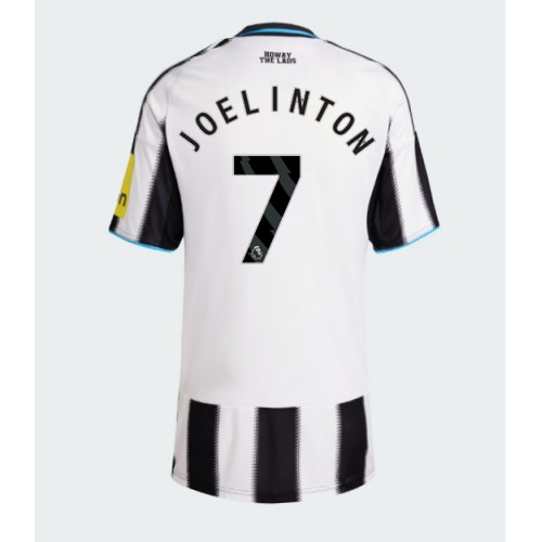 Stroje piłkarskie Newcastle United Joelinton #7 Koszulka Podstawowej dla damskie 2025-26 Krótki Rękaw